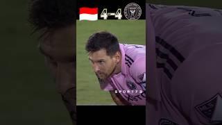 Indonesia VS Intermiami Imajinary Pinalty Kick #shorts#indonesia#messi