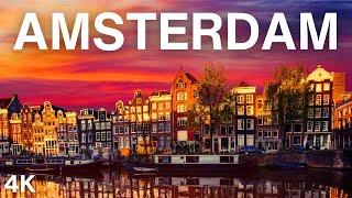 Amsterdam, Netherlands  4K Ultra HD Drone Video - Flying over Amsterdam