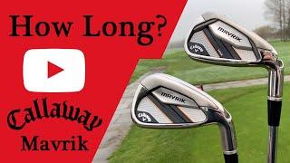 New Callaway Mavrik and Mavrik Max Iron Review. They go a long way!?