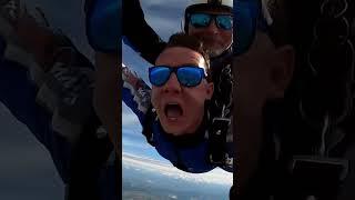 Have you ever gone skydiving? First tandem Skydive #skydiving #travellife #wonderful_places #shorts