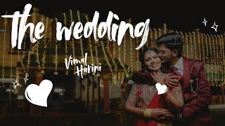 "Dream Wedding Goals  | Vimal & Harini Tie the Knot in Style!" |  Captured Colours™