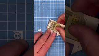 Euro Origami: Heart | 5 Euro | How To Make A Euro Origami Heart With A 5 Euro Bill