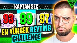 Draft'ta EN YÜKSEK REYTİNG Challenge! ARTIK OLSUN! | EA FC 24 DRAFT