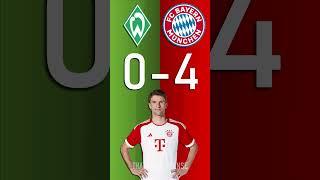 Werder Bremen vs FC Bayern München : Bundesliga Score Predictor - hit pause or screenshot