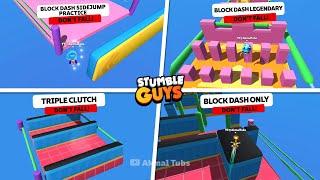 CODE MAP BLOCK DASH WORKSHOP PRACTICE MAP STUMBLE GUYS