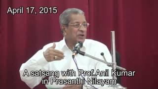 Prof. Anil Kumar Clarification on Mediums Channeling Sathya Sai Baba