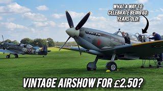 Vintage Planes at HEADCORN AREODROME | SPITFIRES & TIGER MOTHS