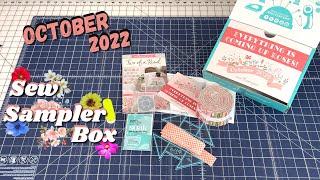 October 2022 Sew Sampler Box Unboxing