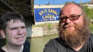 Nerdy Hillbilly and DJ Jammin Joe Damiano Take The Erie Canal Lock Cruise and Planters Chocolate