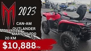 2023 CAN-AM OUTLANDER MAX DPS 700