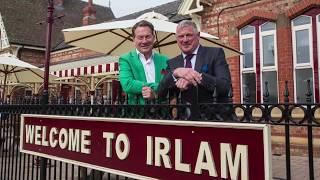 Cadishead Viaduct Proposal Launch with Michael Portillo