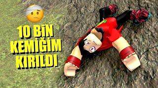 10 BİN KEMİĞİM KIRILDI ️ Roblox Broken Bones IV