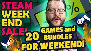 Steam Weekend Deals! Check these 20 Super-cheap games and BUNDLES!