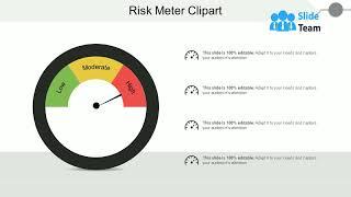 Risk Meter Clipart