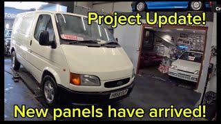 Ford Transit Restoration big update! Welding has begun!