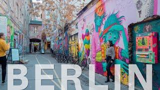 Berlin Walk Mitte Haus Schwarzenberg  [4K] Streetart, Art & Coulture, History, Germany