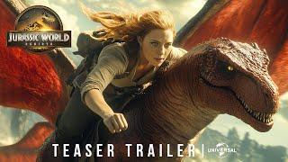 JURASSIC WORLD 4: REBIRTH – Official Trailer (2025) Universal Pictures