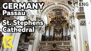 【K】Germany Travel-Passau[독일 여행-파사우]성 슈테판 대성당/St. Stephen's Cathedral/Mass/Pipe organ/Fresco