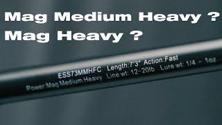 What is a MagMedium Heavy/Mag Heavy Power Rod?