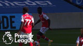 Nicolas Pepe curls in a beauty to put Arsenal ahead of Brighton | Premier League | NBC Sports