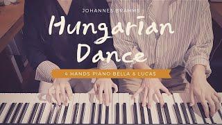  헝가리 무곡 Hungarian Dance No.5 - 브람스 Brahms | 4hands piano