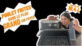 LE PLUS GRAND AIRFRYER DU MONDE : La NINJA FOODI FLEX MEGAZONE 10,4L AF500