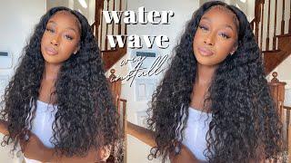 BOMB CURLY WATER WAVE WIG *DETAILED* INSTALL | Yolissa hair