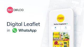 Digital Leaflet in WhatsApp for Netto Marken-Discount — 360dialog