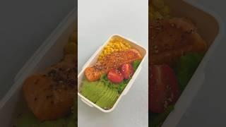 男友便當｜挑戰做便當的第1天｜牛油果三文魚