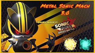 Sonic Forces Speed Battle - Metal Sonic Mach 3.0 New Challenger Runner GamePlay Showcase (Lv.7)