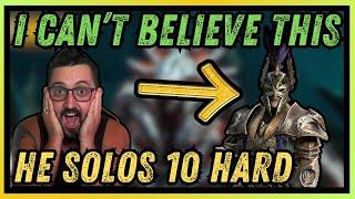  He Makes It EASY To Solo Spider 10 On Hard!  Wallmaster Othrion Solo Spider | RAID SHADOW LEGENDS