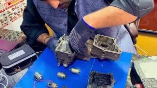 How to repair Mercedes truck gear shifter valve  ( bulf sharokh ) Mercedes truck gear not shift & gs