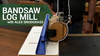 Turn Your Bandsaw into a Log Mill