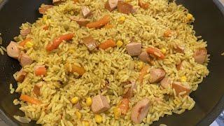 HOW TO MAKE A DELICIOUS SAUSAGE FRIED RICE RECIPE