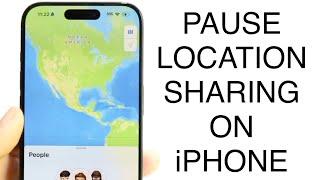 How To Pause Location On Find My iPhone! (2023)