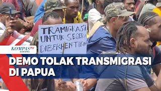 Demo Tolak Transmigrasi di Jayapura Papua dan Manokwari Papua Barat