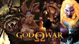 GOD OF WAR 1 - TODOS LOS JEFES EN ESPAÑOL // ALL BOSSES HD