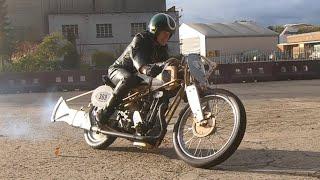 The Cotton JAP Bike, Gareth and Martin - Secrets of the Transport Museum, Series One.