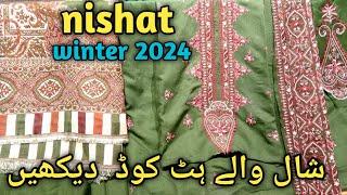 Nishat winter collection 2024