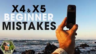 Insta360 X4 & X5 Beginner Mistakes EVERYONE Makes