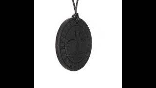 Yggdrasil-Vegvisir Shungite Pendant