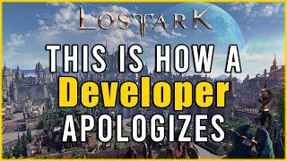 Lost Ark: How to APOLOGIZE lesson from AGS & Smilegate