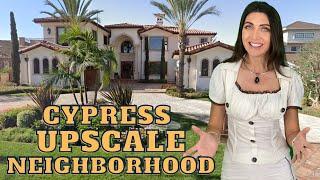 MANSIONS IN CYPRESS, CA // Upscale Neighborhood // Acacia Drive