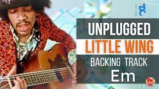 Backing track acoustic - Little wing in E minor (60 bpm)