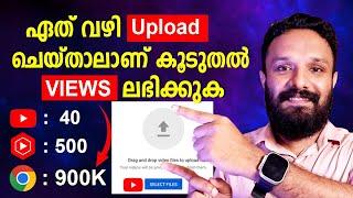 ഇതറിഞ്ഞാൽ പിന്നെ ടെൻഷനില്ല Which is the best way for upload youtube videos | Right way for upload