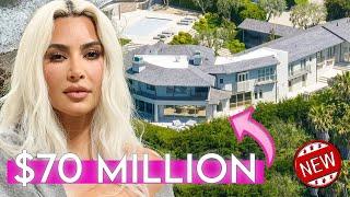 Kim Kardashian's New $70 Million Malibu Beach Mansion | House Tour 2024