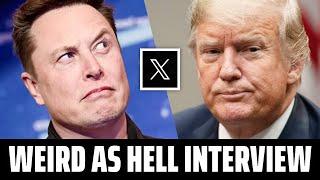 LIVE: Elon Musk Interviews TRUMP — Disaster? Let's find out together