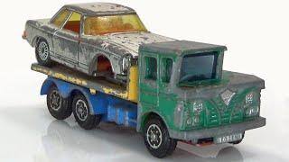 Mercedes 280 sl and Foden truck. Restoration of the Siku and Lone Star models.