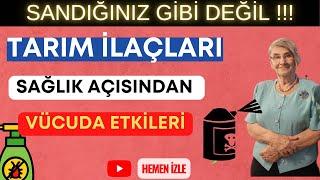 CANAN KARATAY- TARIM İLAÇLARININ ZARARLARI NELERDİR? #pestisit