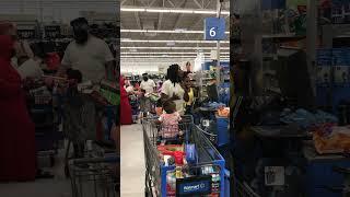 Fight in Philadelphia Walmart!!(((Cleanup on lane 6)))))  little sis went from gangsta too_________.